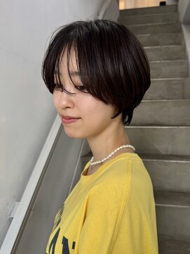 クロト(Clotho) ショートカット/髪質改善縮毛矯正白髪ぼかしレイヤーカラーボブ