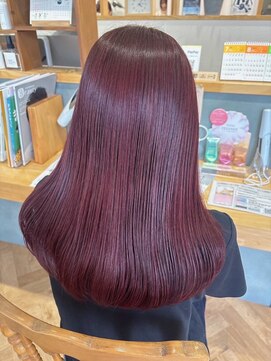 メルク ユニ(merc.uni) 大人ガーリー/ストレート/縮毛矯正/ロングヘア/艶髪/髪質改善