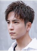 銀座スパイキーショートパーマツイストパーマピンパーマ刈り上げ