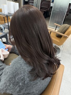 シエル バイ ケンジ 登戸 生田(CIEL by KENJE) ツヤ髪冬カラーココアグレージュ