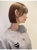 綺麗め大人ボブ　タッセルボブ