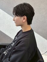 サイクル(CYCLE)&nbsp;MEN'S HAIR/サーフカール/刈り上げセンターパート/伊勢崎