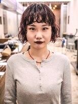 オルタナティブ(alternative) レッドボブパーマ