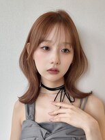 ロンドブルーム 天神大名店(Lond Bloom)&nbsp;ミディアムヘア韓国ボブタッセルボブレイヤーボブデザインカラー