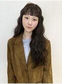 イメチェン/ピンクベージュ/アンブレラカラー/前髪/栄/矢場町