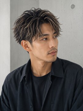 ハノンメンズ 大宮(Hanon men's) メンズカット×ハイライト