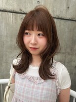 シー 茜部店(See.)&nbsp;レイヤーカット透明感カラー顔まわりカット