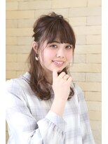 ヘアアンドメイク 心座(hair&make)&nbsp;簡単☆クルリンパアレンジ