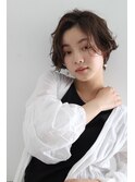 大人フェミニンなハンサムショート