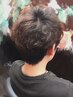 【メンズ限定】カット&パーマ+3stepTR*ご希望の方には眉カットサービス有