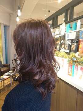 ウノプリール 京橋店(uno pulir) ココアブラウンセミディ