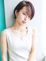 バース(BIRTH)&nbsp;天神【BIRTH】耳かけワンサイドショート×ブランジュカラー 1