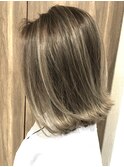 切りっぱなし_プラチナベージュ