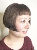 【JAGARA代見】ワカメちゃんボブ/モーブブランジュ【千葉】