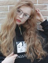 サロンドミルク 溝の口店(salon de MiLK) *ラフウェーブなスタイル