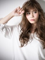 カバーヘアアンドスパ ブリス 浦和(COVER HAIR&SPA bliss)&nbsp;ラベンダーベージュのグラマラス小顔カールv浦和20代30代40代