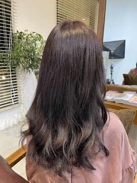 ラ メール ヘア デザイン(La mer HAIR DESIGN) ブリーチなし!★パープルアッシュ