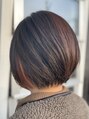 ストーク(stoked)&nbsp;サイドインナー入り前下がりショートボブ