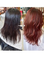 リン(Lin.)&nbsp;黒髪卒業カラー♪