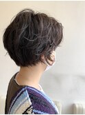 【新宿ペネロープ】ショートスタイルニュアンスパーマ  担当 RYO