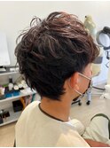 マッシュパーマ