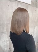【MIRAC町田店河原崎】透明感ベージュカラー