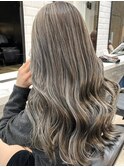 グレージュカラー/シルキーベージュ/韓国風ウェーブ[吉祥寺]