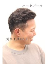 ヘアーアンドグルーミング ヨシザワインク(HAIR&GROOMING YOSHIZAWA Inc.)&nbsp;ツーブロックハードパーマ緩めツイスト刈り上げメンズパーマ