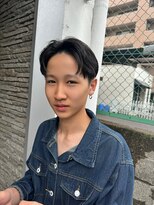 ハイバレーヘアーメゾン(HIGH VALLEY HAIRMAISON) カットダウンパーマカルマショートスーパー中学生岡山南中央町