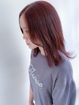 ヘアースパリゾート リアン 燕三条店(Lien) カシスピンク_