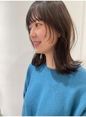 顔まわりカット×ロブレイヤー