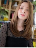 大人美人韓国風艶感ストレートロングレイヤーh3大宮30代40代!