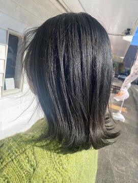 ブリック(Brick) 透けるダークオリーブ