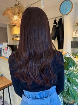 クロレ(CLORE) こっくり　ラベンダー　艶カラー　ローレイヤーカット