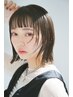 カット＋コスメ縮毛矯正+ナノバブル￥12000