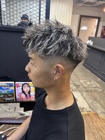 ヘアーラボ アッシュ(Hair Labo ASH) ホワイトメッシュ×ツイストスパイラル