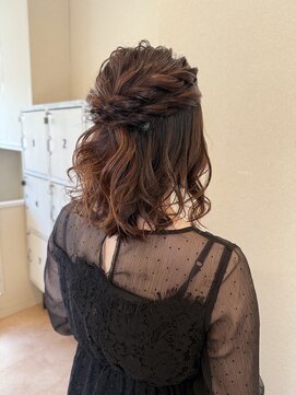 アペル(APPEL) 結婚式お呼ばれヘア【岡山/岡山駅】