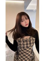 フィル 横浜(fil) 韓国ヘアくびれメルティカラーフェミニンロング似合わせカット