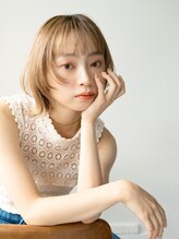 ミエルヘアービジュー(miel hair bijoux) 透明感イルミナカラー