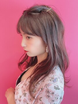 モア(more) 【more7月12日OPEN】ほんのりピンク韓国女子ヘア