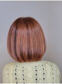 ヘアマニキュア×ライトゴールドブラウン×ボブ