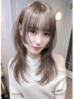 アンベリール 大名(Embellir)&nbsp;レイヤーカット　ハッシュカット　韓国ヘア　韓国　カット