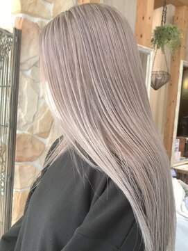 ラグーン(LAGOON) ホワイトミルクティーベージュ/バレイヤージュ/ケアブリーチ