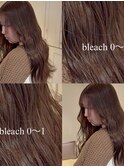 13221オリーブグレージュ韓国風巻きレイヤーカットワンホンヘア