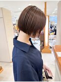 【morio札幌】札幌ショートボブ 大人かわいいあごラインボブ
