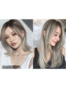 カラー×髪質改善で艶髪にデザインを!髪質改善トリートメントで色艶も◎[髪質改善/東川口/縮毛矯正/カラー]