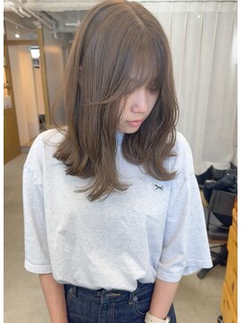 レル(lelu) 【仙台/髪質改善】ヘーゼルベージュ/ダブルカラー