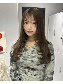 リアン バイ キートス(Lien by kiitos) 顔まわりレイヤー/レイヤーカット/フェイスレイヤー/ロング