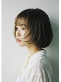 忙しい30代に人気！越谷の時短セミロング×ヘーゼルグレージュ