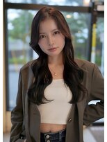 ネオリーブ ジューク 日吉店(Neolive JuQ)&nbsp;小顔レイヤー黒髪/暗髪カラー/20代30代40代/日吉/髪質改善